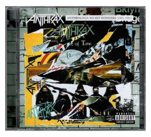 Anthrax - Anthrology No Hit Wonders 1985-1991 - 2 Cds Discos