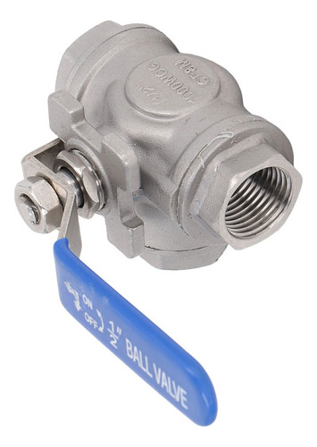 Pt Compatible Válvula De Bola De 3 Vías Rosca Hembra Dn15