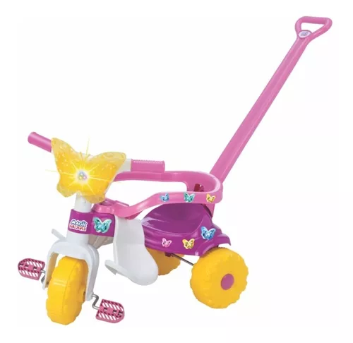 Triciclo Velotrol Infantil Tico-tico Bebe Motoca Empurrador