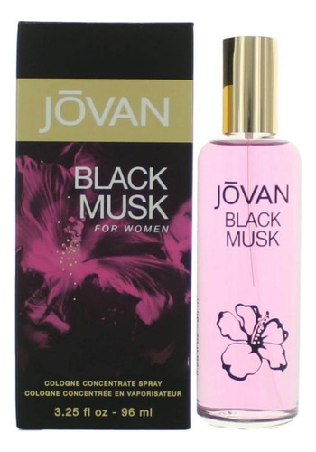 Colonia En Aerosol Perfume Jovan Black Musk, 100 Ml, Para Mu