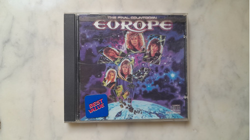 Europe The Final Countdown Cd Usado Usa.1986 .