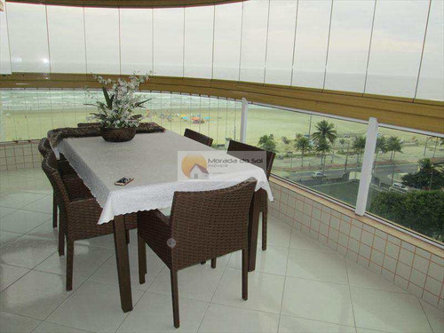 Imagem 8 de 30 de Apartamento Vista Mar Três Dormitórios À Vendas,praia Grande - V3118