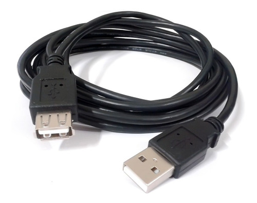 Extencion Cable Usb 2.0 A Macho - A Hembra 3.0 Metros Dmm