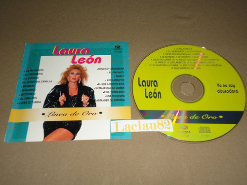 Laura Leon Yo No Soy Abusadora 95 Musivisa Cd Linea De Oro 