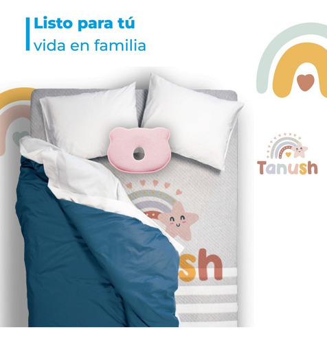 Caviglte Almohada Cojin Foam Para Bebe Reposa Prevenir