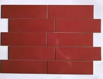 Comprar Azulejo Rectangular Colores Liso Brillante 7,5x25 1era