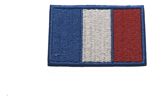 Patche Aplique Bordado Da Bandeira Da França
