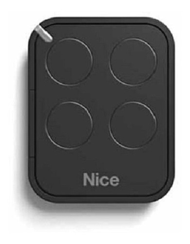 Control Remoto Nice Original Flo4re 4 Ch Negro