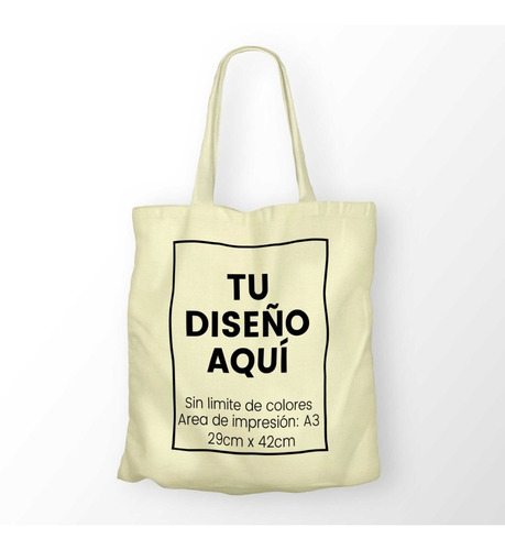 20 Bolsas De Tela Totes Bag Personalizada Mayoreo