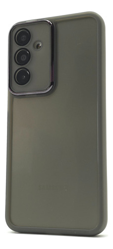 Funda + Mica Para Samsung A16 Case Protector Carcasa Rudo Balloon Cromo - Negro Samsung A16