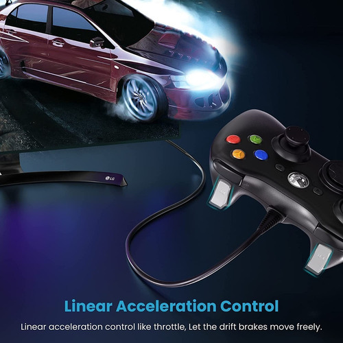 Imagen 8 de 9 de Joystick Control Para Xbox 360 Y Pc Con Cable 2.5 M Rgames