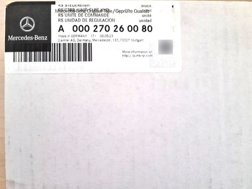 Módulo Câmbio 722.9 Mercedes Benz Novo Original