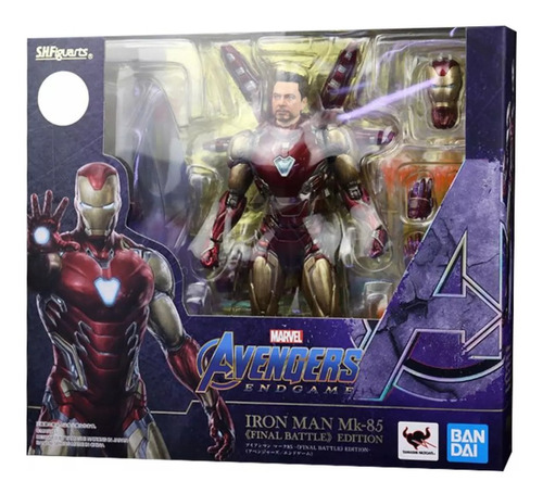Figura Iron Man Mk 85 Avengers Endgame S.h Figuarts Bandai