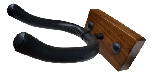 Soporte Pared Guitarra Electrica Criolla Bajo Taco Madera