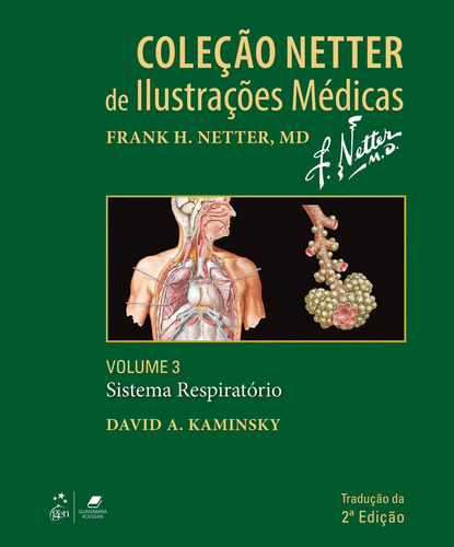 Livro Coleção Netter De Ilustrações Médicas - Sistema Respir