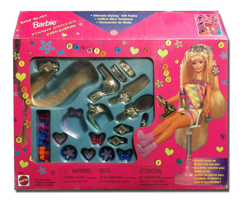 Barbie Peinados Divertidos, Accesorios De Moda 1997
