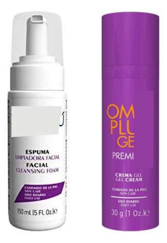 Kit Antiacné Espuma Limpiadora + Gel Omniplus Premium