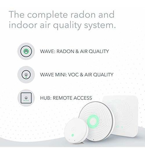 Airthings 4200 Kit Casa Monitoreo Aire Radon