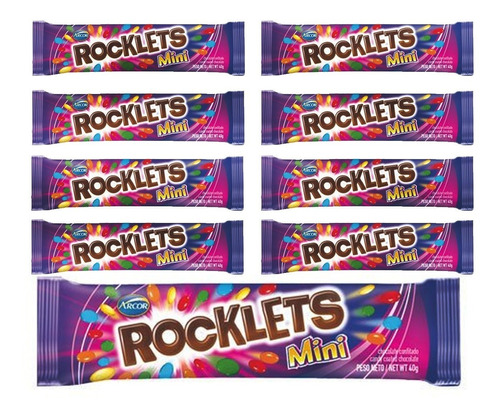 10 Mini Rocklets Oferta En La Golosineria - Ideal Souvenirs