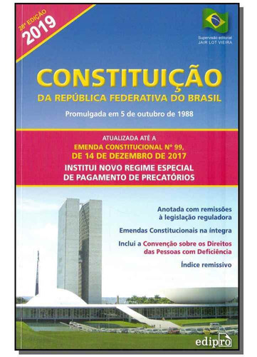 Constituição Da República Federativa Do Brasil - 28ed/19