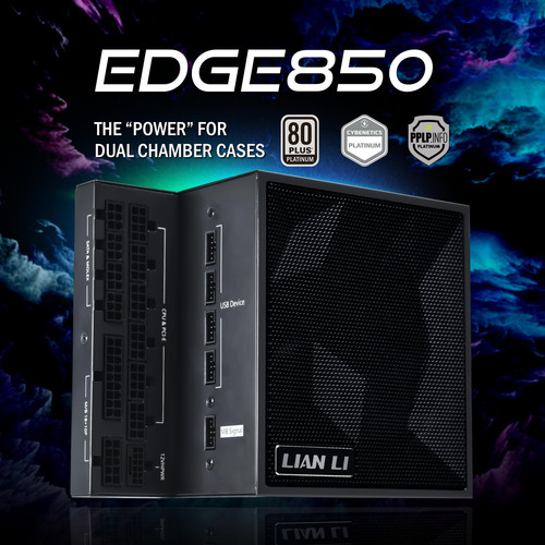 Fuente De Alimentación Lian Li Edge Series-850w 80 Plus Plat