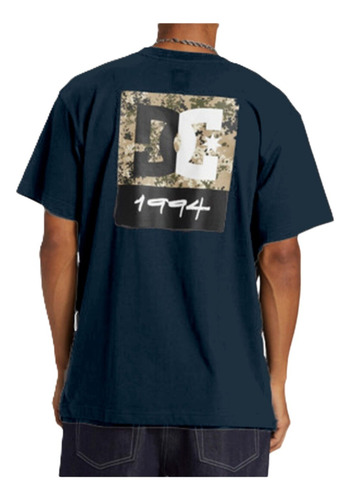 Remera Mc Dc Shoes Split Star Tee Oversize
