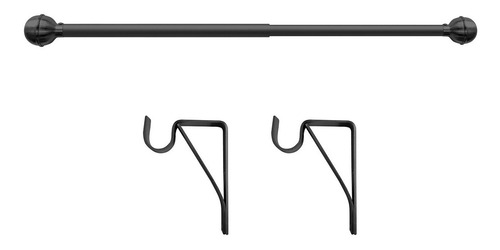 Cortinero Tubular Extensible Dues Remate Esfera 1.10 A 2 M
