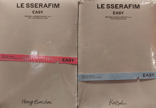 3rd Mini Album Easy (compact Ver) - Le Sserafim (cd) - Impor