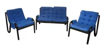 Comprar Juego De Living Sillones De Caño Tapizado Eco-cuero O Microfibra - Directo De Fabrica !!