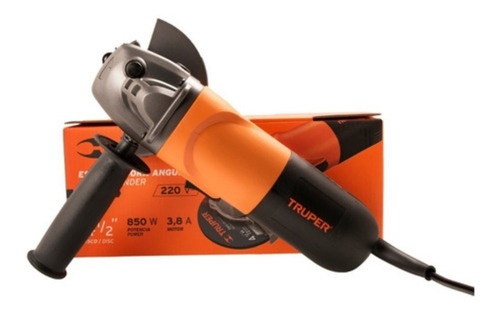 Imagen 2 de 8 de Esmeril Angular 4 1/2 850w Truper Profesional Garantia 1 Año