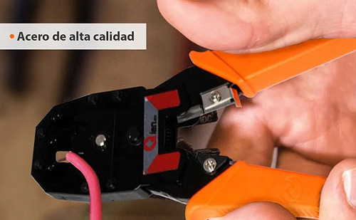 Pinza Ponchadora Qian , Rj45 / Rj11 / Rj12 Qap-37401