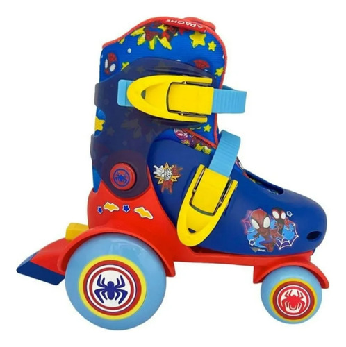 Patines Entrenadores Spidey Marca Apache 16 - 19 Azul