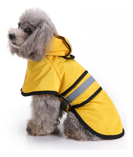 Chubasquero Con Capucha A Pet Dog, Chaqueta Para Exteriores