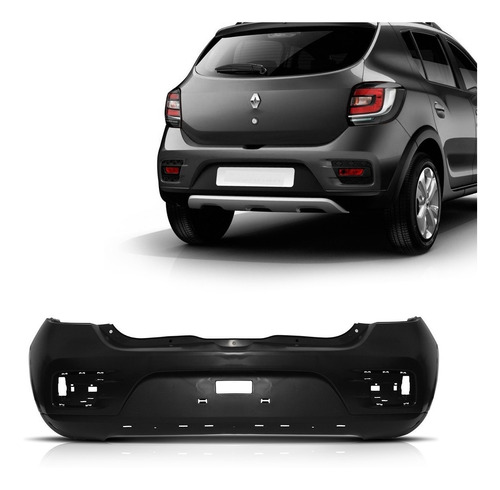 Parachoque Traseiro Sandero Stepway 2015 2016 2017