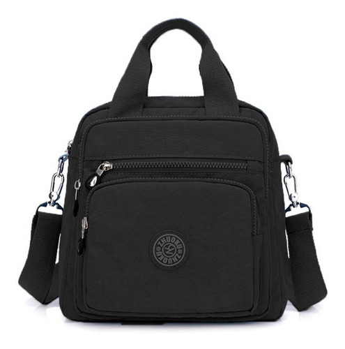 Bolsa Impermeable Dama Mochila Amplia Viaje 2en1 De Hombro