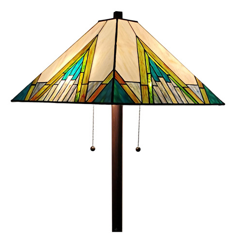 Amora Lighting Tiffany Style Mission - Lmpara De Pie De 62 P