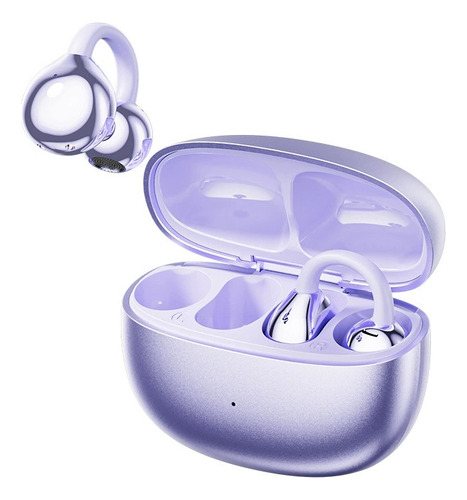 Auriculares Bluetooth Abiertos Tipo Clip M108 Con Cápsula Esférica, Enc De Cancelación De Ruido, Resistentes Al Agua/sudor, Control Por Voz Y Baja Latencia Para Gaming