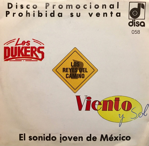 Cd Los Dukers Viento Y Sol Reyes Del Camino Promo Usado