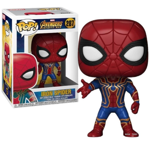 Funko Pop Avenger Spiderman Infinity Wars Iron Spider