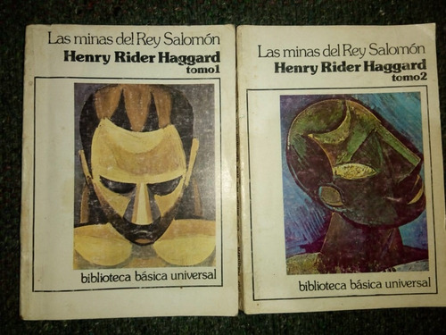 Las Minas Del Rey Salomón Henry Rider Haggard 1 Y 2 