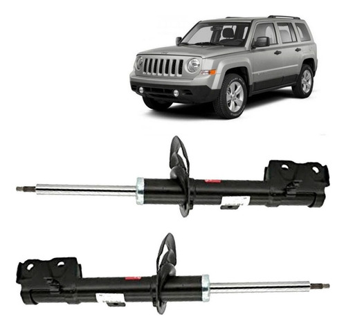 Par Amortiguadores Delantero Para Jeep Patriot 2.4 2007 2013