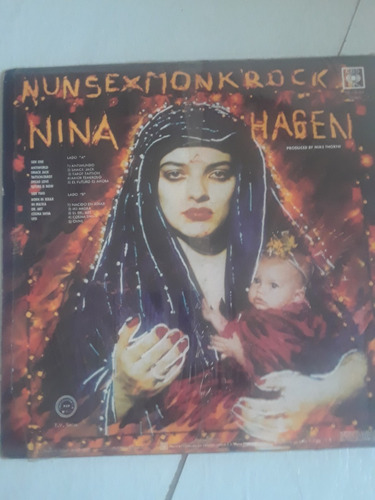 Disco De Acetato De Nina Hagen Nunsexmonkrock