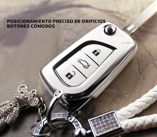 Funda Para Llave Toyota Hilux Rav4 Corolla Avanza Carcasa