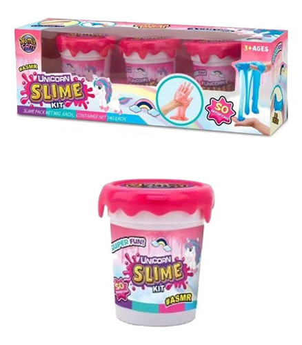 Slime Kit X3 Completo Para Crear Tu Propio Diy Increible St