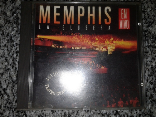 Memphis La Blusera - En Vivo - Cd J