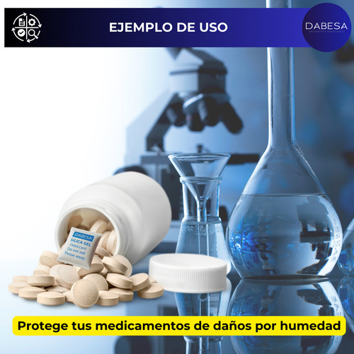 Gel Silica · 1,000 Sobres De 1 Gramo · Para Humedad
