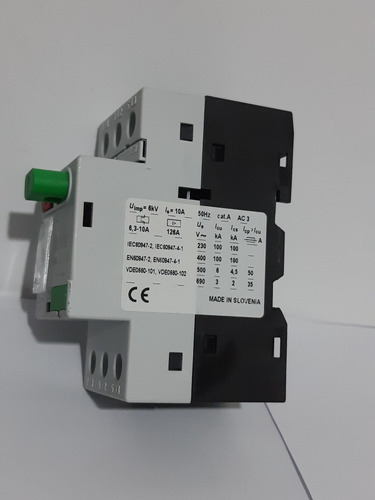 Ms32-10 Guardamotor Industrial Ajustable De 6,3a -10a (Usado)