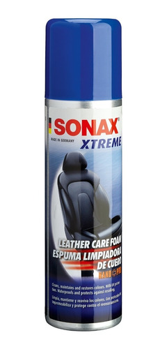 Espuma Limpia Cuero Nano Pro Xtreme - 250ml-sonax (289 100)