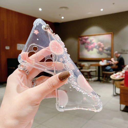 Imagen 8 de 10 de Carcasa Transparente Protectora Con Pulsera Para Samsung