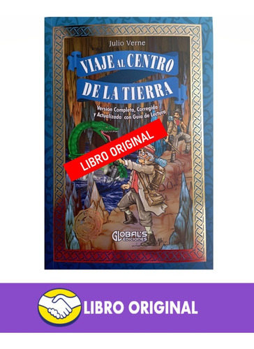 Libro Vieja El Centro De La Tierra - Original